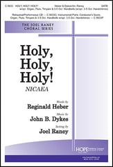 Holy, Holy, Holy! SATB choral sheet music cover